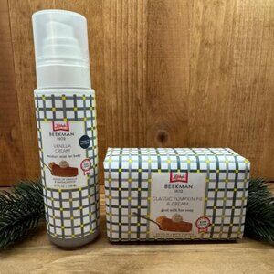 Beekman 1802 Vanilla Cream  Moisture Mist & Classic Pumpkin Pie & Cream Soap